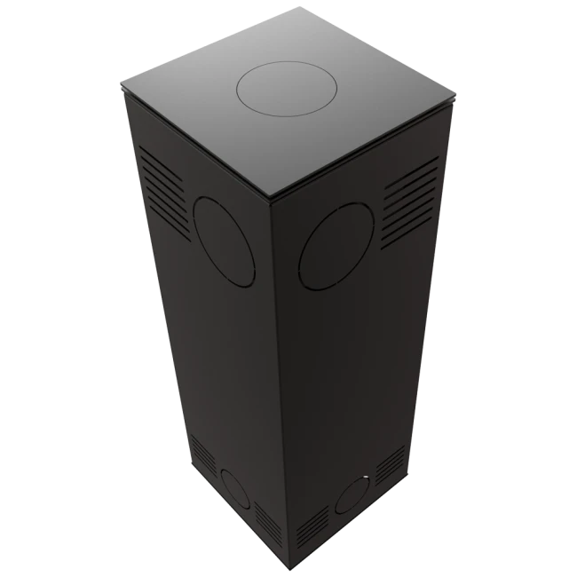 Tora S Nero Assoluto Eck-Kaminofen 8kW Schwarz 6 Tora S Nero Assoluto Eck-Kaminofen 8kW Schwarz – Bild 4