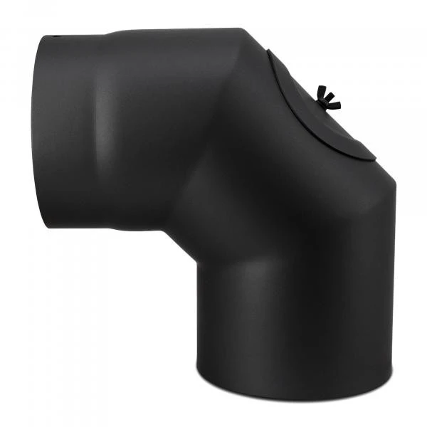 Bogen 90° Mit Reinigungsverschluß Zweimal Abgewinkelt - 180 Mm Ø 3 Bogen 90° Mit Reinigungsverschluß Zweimal Abgewinkelt - 180 Mm Ø