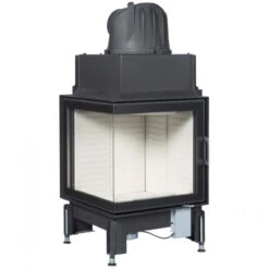 Eck-Kamineinsatz 55x55x51K 7kW DIBt