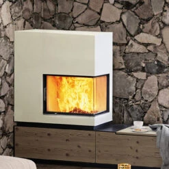 Eck-Kamineinsatz 63x40x42K Rechts Verglast 8kW DIBT -Derofenfuchs Verkäufe 63x40x42K rechts int2 1280x1280