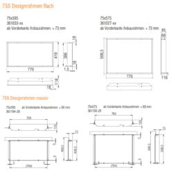 Kamineinsatz 75x57S 10kW Hebetür DIBt -Derofenfuchs Verkäufe 75S blendrahmen 1280x1280