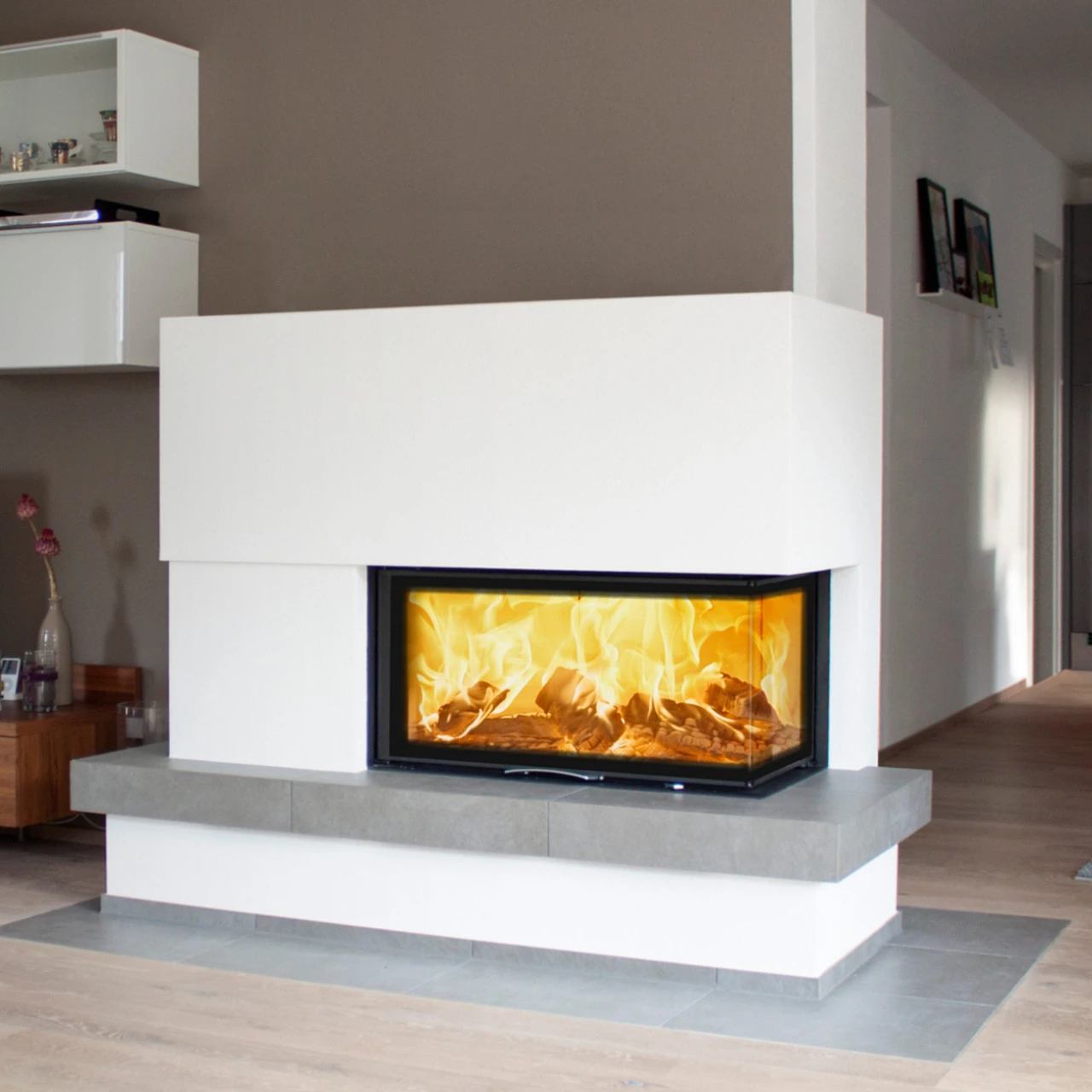 Eck-Kamineinsatz 89x49x45S Rechts Verglaste Hebetür 12kW 6 Eck-Kamineinsatz 89x49x45S Rechts Verglaste Hebetür 12kW – Bild 4