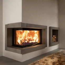 Eck-Kamineinsatz 89x49x57S Links Verglaste Hebetür 12kW -Derofenfuchs Verkäufe 89x49x57s links int1 1280x1280