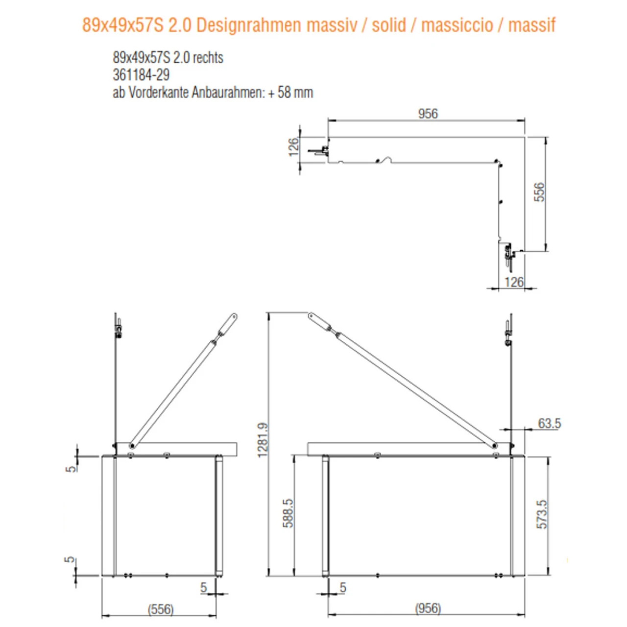 Eck-Kamineinsatz 89x49x57S Rechts Verglaste Hebetür 12kW 9 Eck-Kamineinsatz 89x49x57S Rechts Verglaste Hebetür 12kW – Bild 7