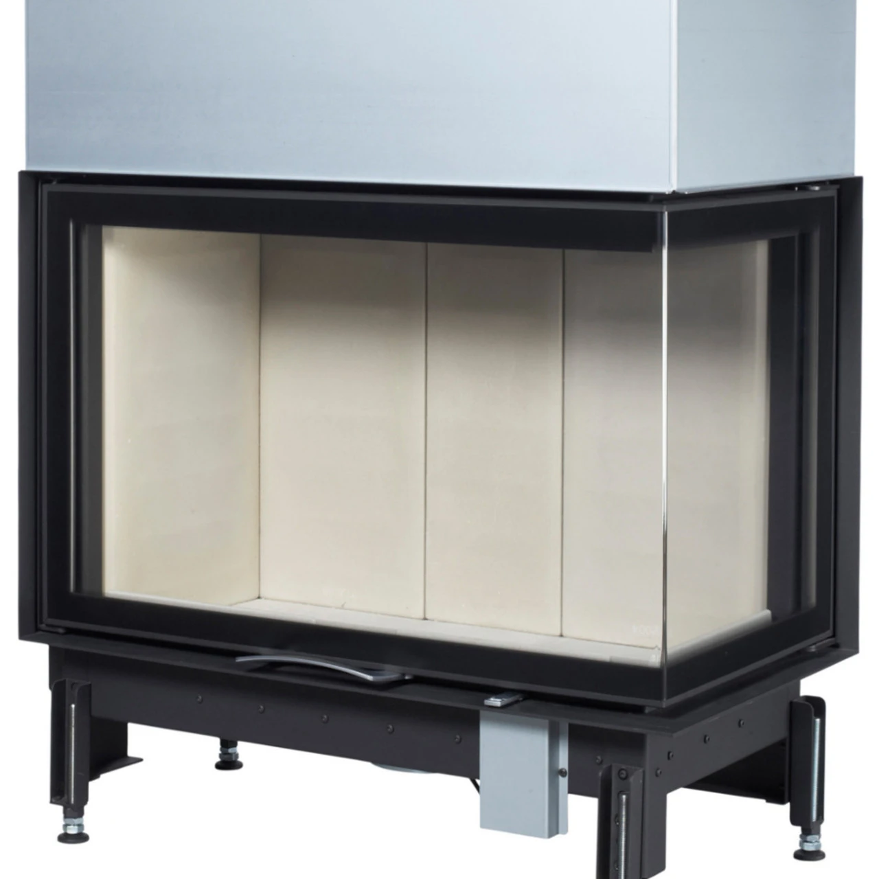 Eck-Kamineinsatz 89x49x57S Rechts Verglaste Hebetür 12kW 4 Eck-Kamineinsatz 89x49x57S Rechts Verglaste Hebetür 12kW – Bild 2