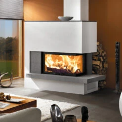 Eck-Kamineinsatz 89x49x57S Rechts Verglaste Hebetür 12kW 16 Eck-Kamineinsatz 89x49x57S Rechts Verglaste Hebetür 12kW -Derofenfuchs Verkäufe 89x49x57s rechts int 1280x1280