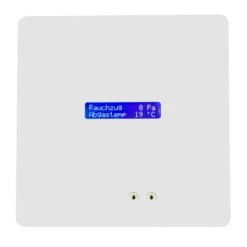 ZP4 Rauchzugwächter Unterputz Mit LC-Display HOME Design