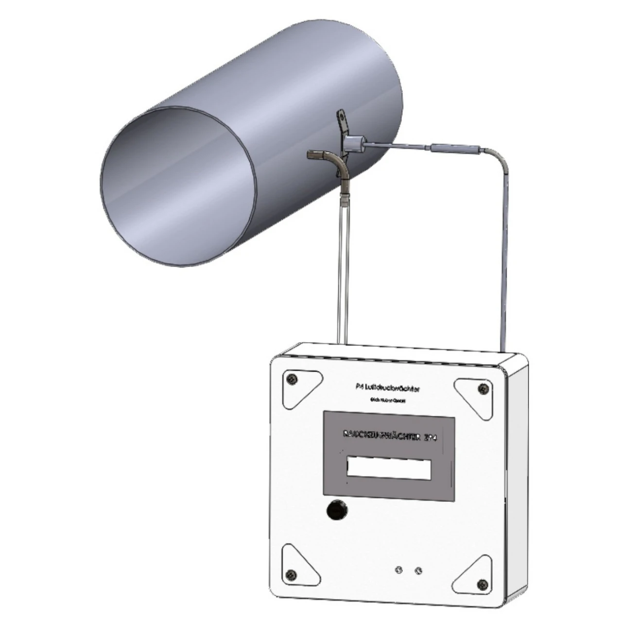 ZP4 Rauchzugwächter Unterputz Mit LC-Display HOME Design 5 ZP4 Rauchzugwächter Unterputz Mit LC-Display HOME Design – Bild 3