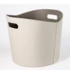 Holzkorb Imitiertes Leder In Weiss/Beige - Ø 39 Cm 2 Holzkorb Imitiertes Leder In Weiss/Beige - Ø 39 Cm -Derofenfuchs Verkäufe 98 272 tit 1280x1280