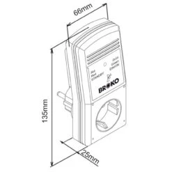 Broko Funk-Differenzdrucksensor Mit Abschaltung Unterputz DIBt 35 Broko Funk-Differenzdrucksensor Mit Abschaltung Unterputz DIBt -Derofenfuchs Verkäufe BL220FRX abschaltung masse 1280x1280 4