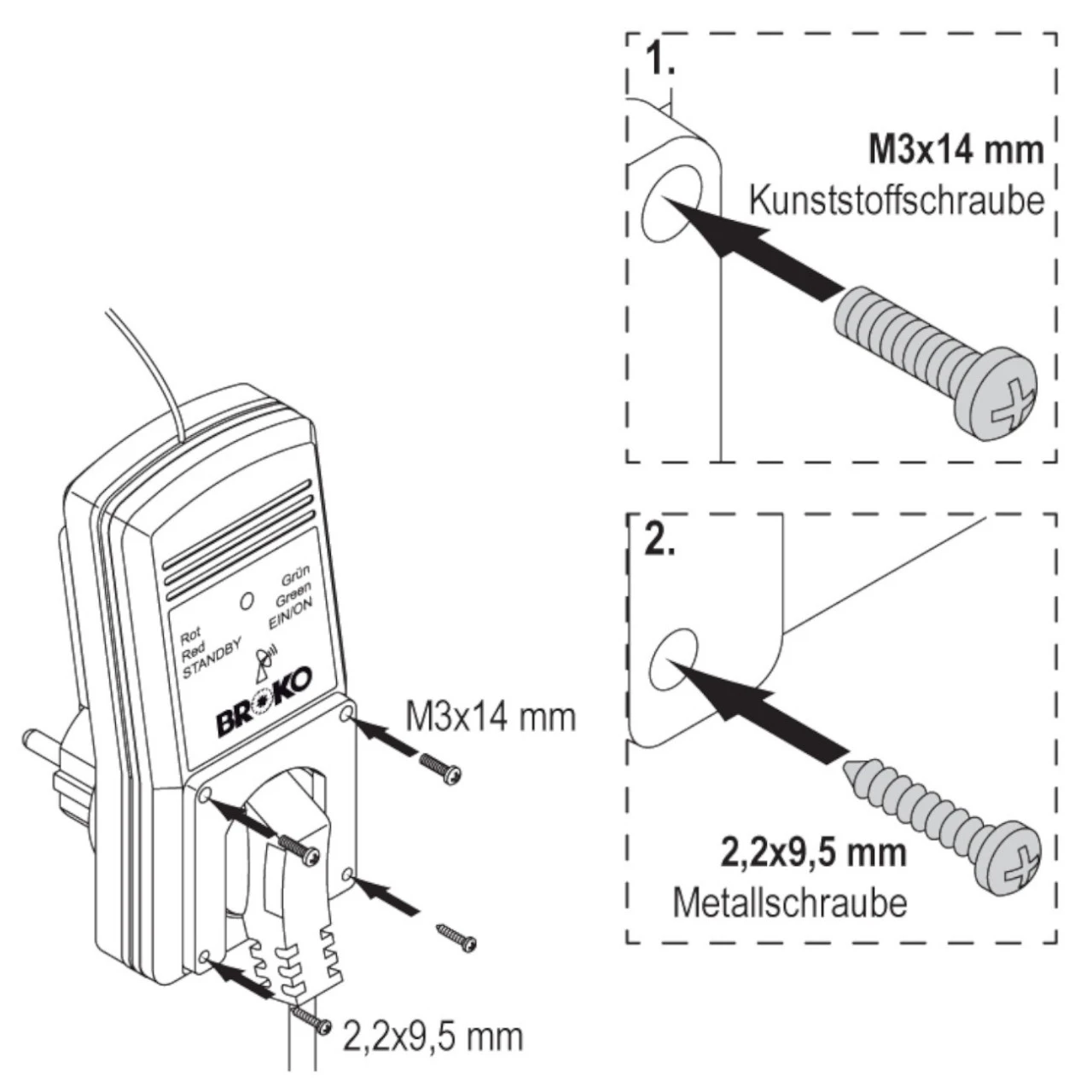 Broko Funk-Differenzdrucksensor Mit Abschaltung Unterputz DIBt 17 Broko Funk-Differenzdrucksensor Mit Abschaltung Unterputz DIBt – Bild 15