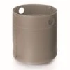 Giro Designer Holzkorb Taupe Aus Regeneriertem Leder Mit Rollen -Derofenfuchs Verkäufe Giro Taupe holzkorb korb web1 1280x1280