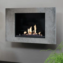 Goya Bio-Ethanolkamin Concrete Look Keramik Brenner