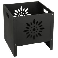 HTT Outdoor Feuerkorb "Mandala Blume"