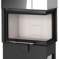 Heatro 55PH Eck-Kamineinsatz Mit Hebetür 9kW Rechtsverglast -Derofenfuchs Verkäufe Hajduk Heatro 55 PH Kamineinsatz Brennkammer Griff Hebet r 1280x1280