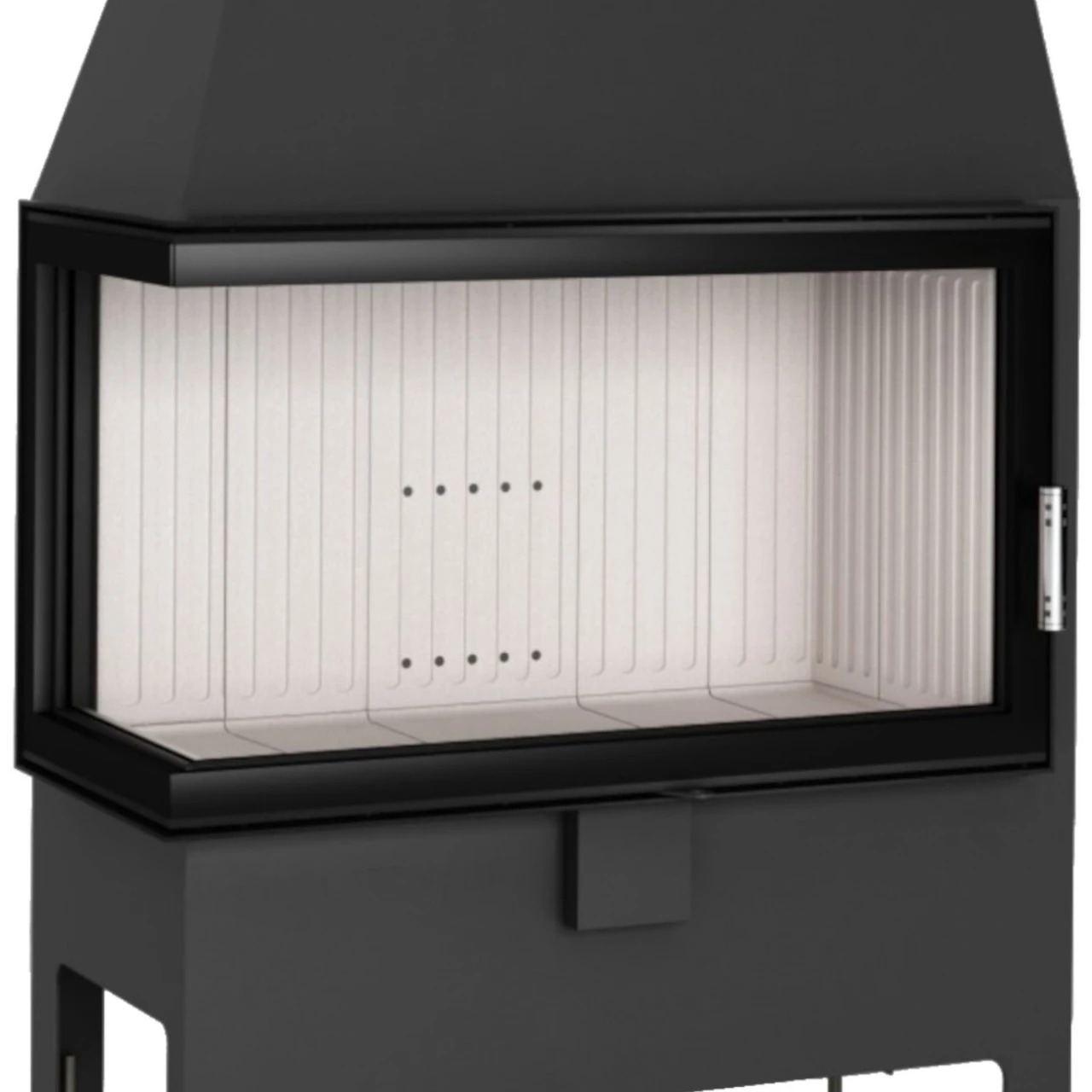 Heatro 69L Eck-Kamineinsatz 11kW Linksverglast 4 Heatro 69L Eck-Kamineinsatz 11kW Linksverglast – Bild 2