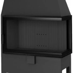Heatro 69P Black Eck-Kamineinsatz 11kW Rechtsverglast -Derofenfuchs Verkäufe Kamineinsatz Hajduk Heatro 69P Black Brennkammer Schwenkt r 1280x1280