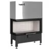 Heatro 81LH Eck-Kamineinsatz Mit Hebetür 12kW Linksverglast -Derofenfuchs Verkäufe Kamineinsatz Hajduk Heatro 81LH tit 1280x1280