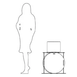 GlammFire Lira Biokamin / Bioethanol Kamin -Derofenfuchs Verkäufe Lira gr sse 1280x1280