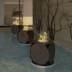 GlammFire Lira Biokamin / Bioethanol Kamin Corten Stahl -Derofenfuchs Verkäufe Lira web4 1280x1280