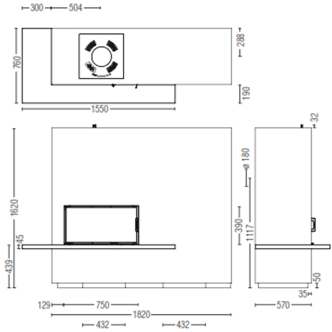Miu Xtra Designer Kaminbausatz 10kW DIBt Und Wärmespeicherung 10 Miu Xtra Designer Kaminbausatz 10kW DIBt Und Wärmespeicherung – Bild 8