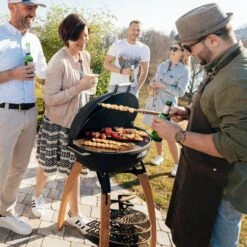 TARAN Gourmet Plus Design Grill Und Feuerschale Aus Gusseisen -Derofenfuchs Verkäufe TARAN gourmet plus Design Grill Ignium web2 1280x1280 1