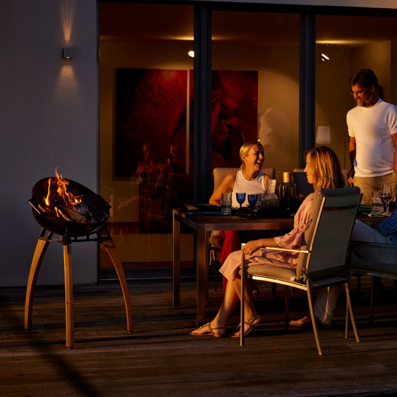 TARAN Pure Design Feuerschale Aus Gusseisen 5 TARAN Pure Design Feuerschale Aus Gusseisen – Bild 3