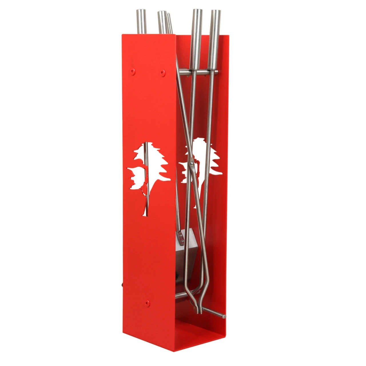 Designer Kaminbesteck Mit Baummotiv Rot 3 Designer Kaminbesteck Mit Baummotiv Rot