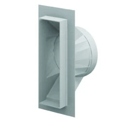 CB Schornstein Anschlussstutzen – Für Separaten Schacht Eckig Auf Rund