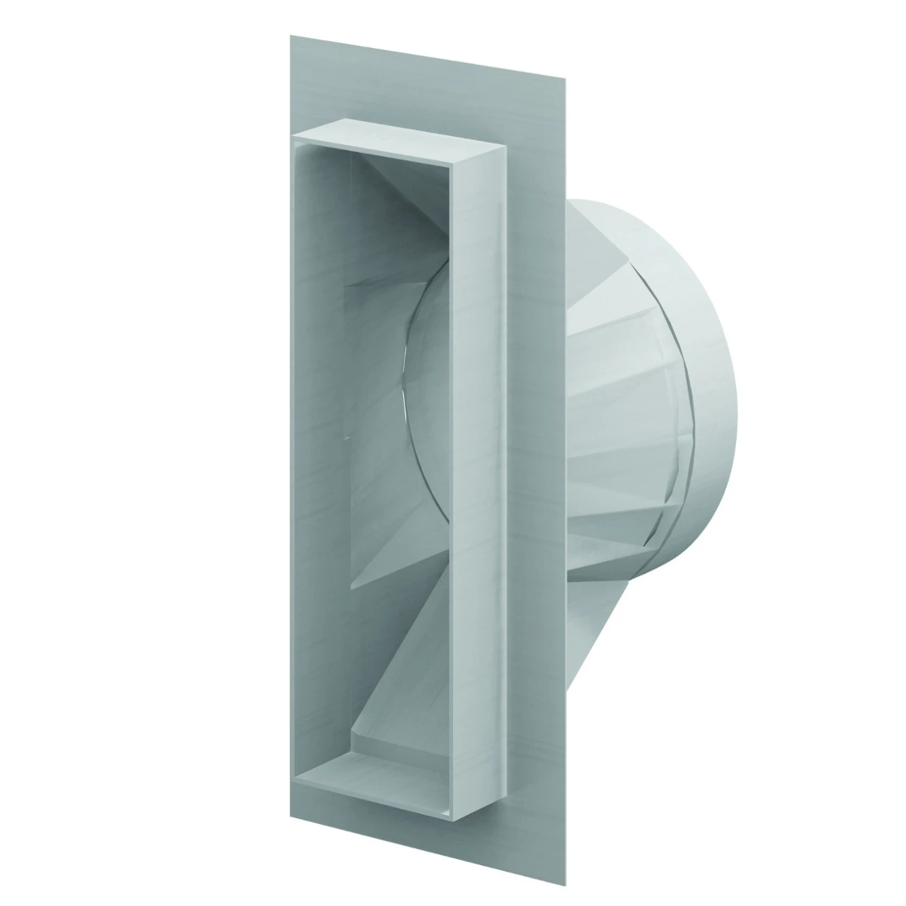 CB Schornstein Anschlussstutzen – Für Separaten Schacht Eckig Auf Rund 3 CB Schornstein Anschlussstutzen – Für Separaten Schacht Eckig Auf Rund