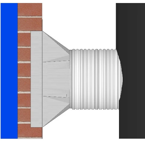 CB Schornstein Anschlussstutzen – Für Separaten Schacht Eckig Auf Rund 6 CB Schornstein Anschlussstutzen – Für Separaten Schacht Eckig Auf Rund – Bild 4