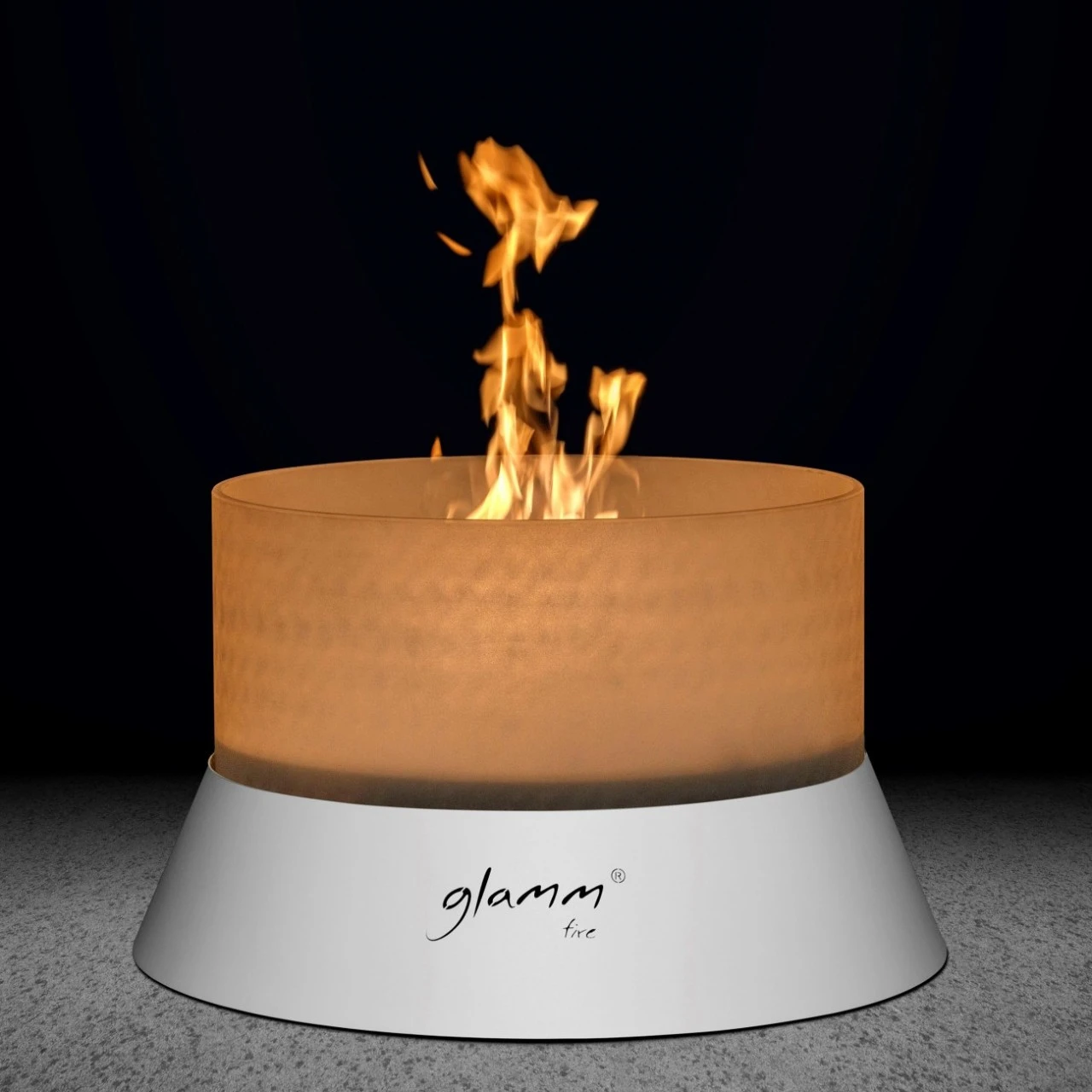 Alba Quarzglas Feuerschale Gartenkamin 3 Alba Quarzglas Feuerschale Gartenkamin