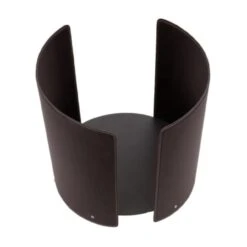 Aleya Designer Holzkorb Dunkel Braun Aus Stahl Und Leder Mit Rollen -Derofenfuchs Verkäufe aleja designer holzkorb dunkel braun web3 1280x1280