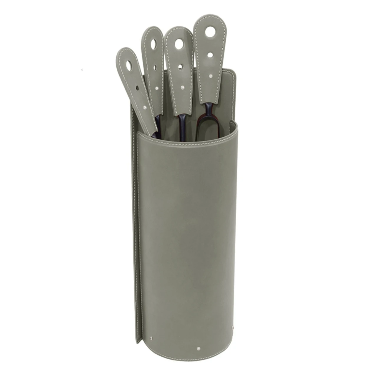 Alycad Designer Kaminbesteckset Und Holzkorb Taupe 4 Alycad Designer Kaminbesteckset Und Holzkorb Taupe – Bild 2