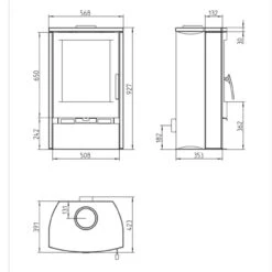 Alvesta II Speckstein Kaminofen 8kW -Derofenfuchs Verkäufe alvesta speckstein masse web 1280x1280