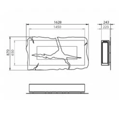 Apollo IV EVOPlus Corten Stahl Designer Bio-Ethanol Kamin -Derofenfuchs Verkäufe apollo iv masse1 1280x1280