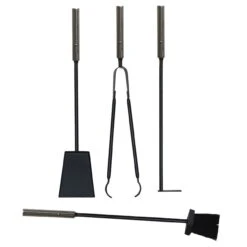 Arcad Designer Kaminbesteckset Und Holzkorb Anthrazit -Derofenfuchs Verkäufe ares kaminbesteck web1 1280x1280 4