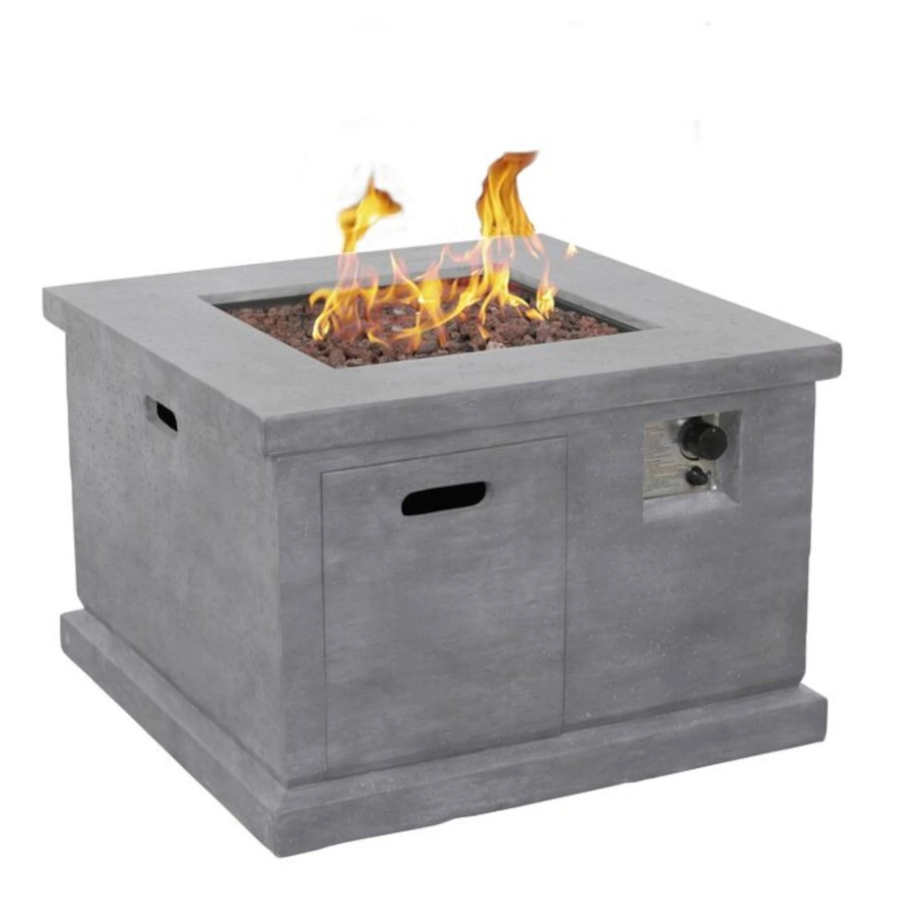 Table 90 Gaskamin Außenkamin Betonlook 3 Table 90 Gaskamin Außenkamin Betonlook