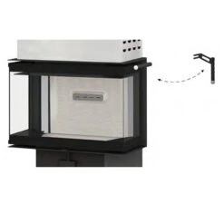 Feel 6C 3 Seitiger Panorama Kamineinsatz 5kW -Derofenfuchs Verkäufe bef feel 6 c detail1 1280x1280