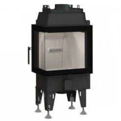 Feel 6CL Eckkamineinsatz Links 5kW Für Niedrigenergiehäuser