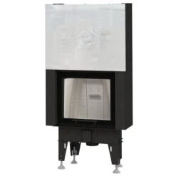 Feel V6 Kamineinsatz 5kW Hebetür Für Niedrigenergiehäuser