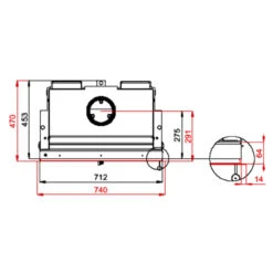 Therm 7 Kamineinsatz 7kW Schwenktür -Derofenfuchs Verkäufe bef therm 7 masse2 1280x1280