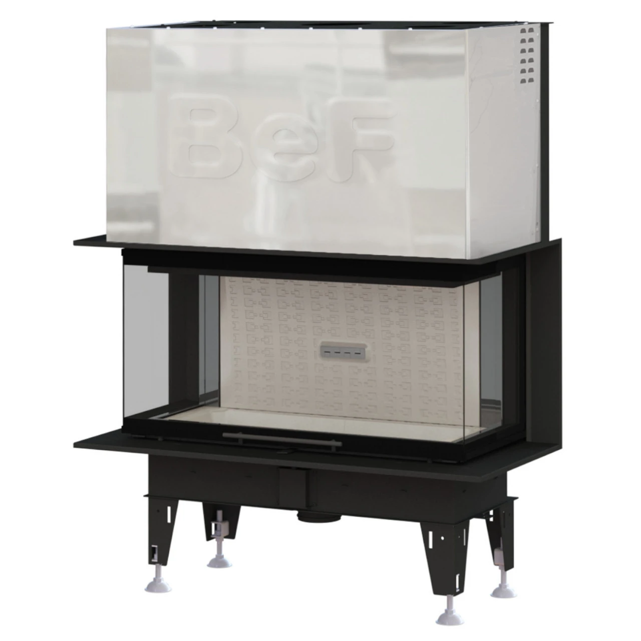 Therm V10C 3 Seitiger Panorama Kamineinsatz 13kW 3 Therm V10C 3 Seitiger Panorama Kamineinsatz 13kW