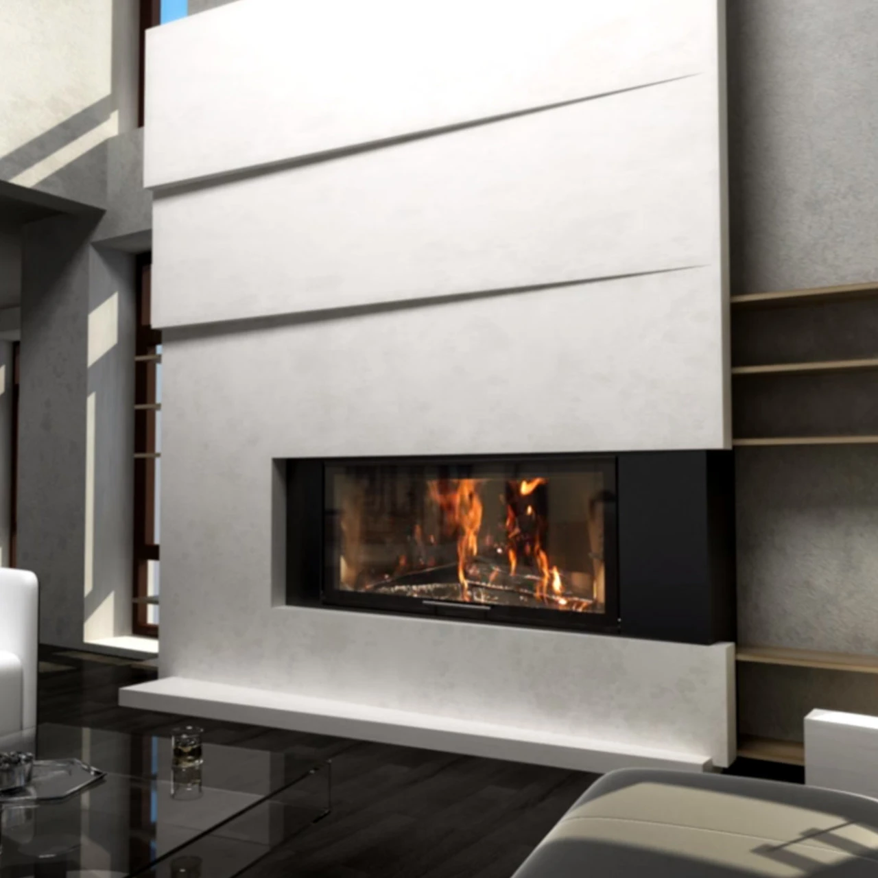 Therm V12 Panorama Kamineinsatz 13kW 4 Therm V12 Panorama Kamineinsatz 13kW – Bild 2