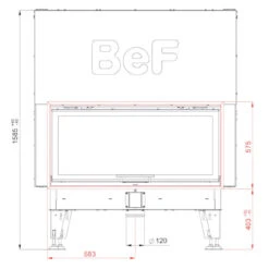 Therm V12 Panorama Kamineinsatz 13kW 16 Therm V12 Panorama Kamineinsatz 13kW -Derofenfuchs Verkäufe bef thermv12 masse1 1280x1280