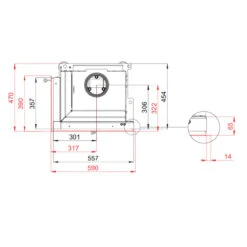 Therm 6CL Eckkamineinsatz Linksverglast 6kW 17 Therm 6CL Eckkamineinsatz Linksverglast 6kW -Derofenfuchs Verkäufe bef therm 6 cl masse3 1280x1280