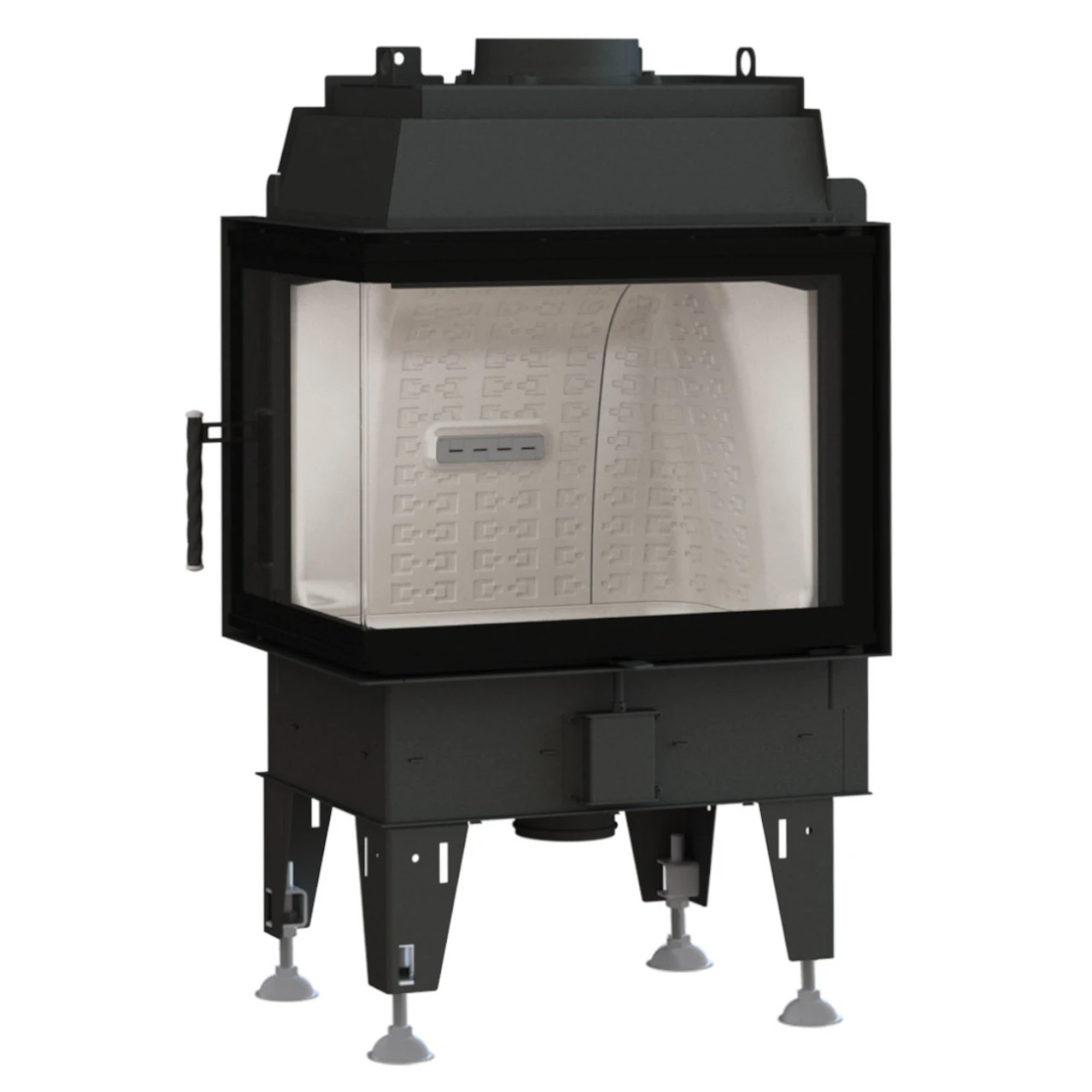 Therm 8CL Eck-Kamineinsatz Links 8kW Schwenktür 2 Therm 8CL Eck-Kamineinsatz Links 8kW Schwenktür