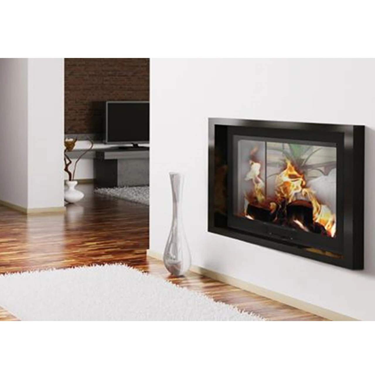 Aquatic Twin V8 Wasser Tunnel-Kamineinsatz 14kW 4 Aquatic Twin V8 Wasser Tunnel-Kamineinsatz 14kW – Bild 2