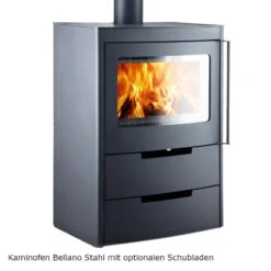 Bellano Serpentino 8kW Kaminofen -Derofenfuchs Verkäufe bellano kaminofen schubladen optional 1280x1280