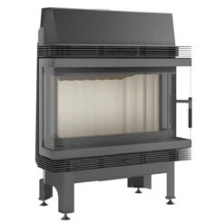 Blanka 12 Panorama Warmluft Kamineinsatz 11kW Dreiseitig Verglast -Derofenfuchs Verkäufe blanka 670 570 rechts links verglast 1280x1280